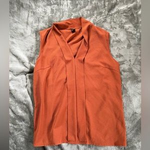 Women’s dress shirt/business casual Size M SHEIN Burnt Orange